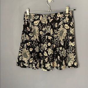 LA Hearts Floral Skater Skirt
